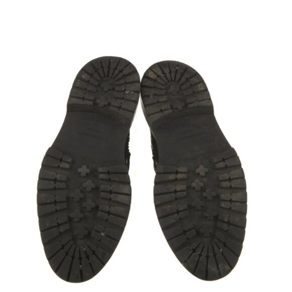 Burberry Everdon Brogue Buckle Boots 39 9 - Picture 5 of 6